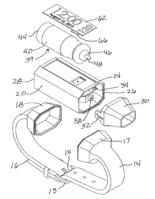Design for a detachable wrist inhaler