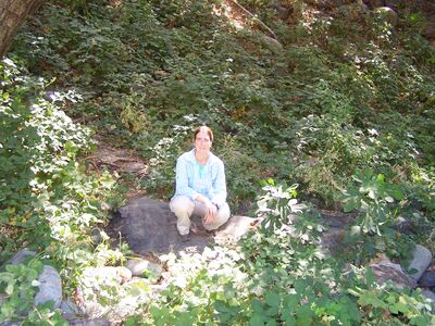 Surrounded by my prickly nemesis.