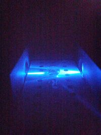 The image of the negative control before analysis