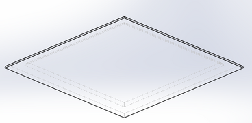 Angled view from below