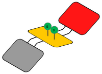 [3] Shell where biotin grew only in the quencher side