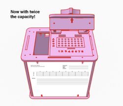 OpenerPCR Deluxe now with twice the capacity!