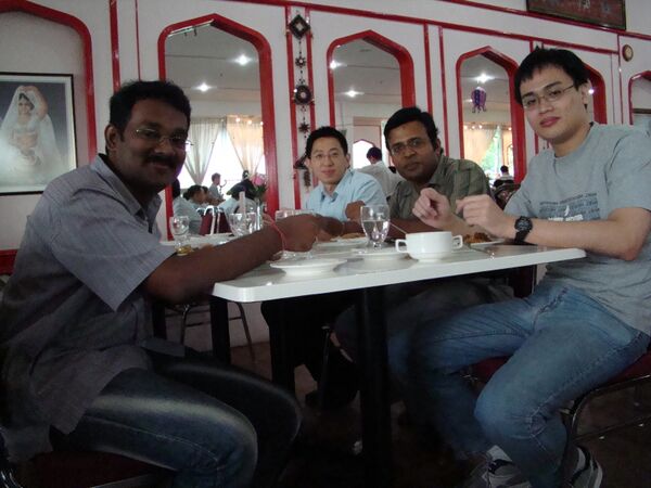 (L to R) Thanneer, Dr.Rudi, Suresh & Kok Siong