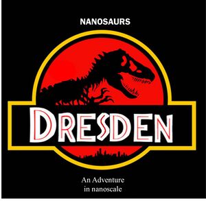 TUD Biomod Logo, Jurassic Park inspired