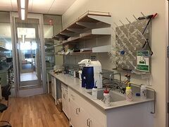 Chemistry lab benches