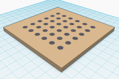 Increased Number of Holes