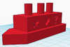 Boat made with TinkerCAD
