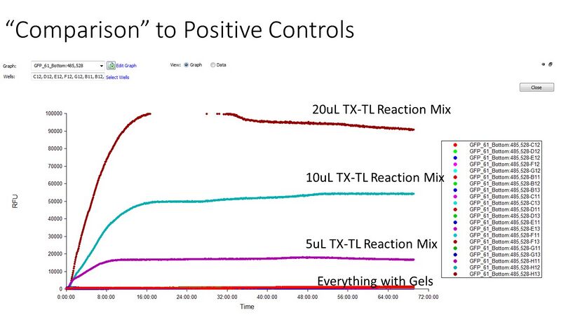 Cell Free Longevity with Polyacrylamide Gels versus Positive Control Extracts