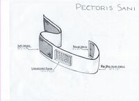Front panel of Pectoris Sani