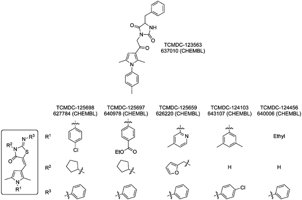 Known GSK Arylpyrrole Near Neighbours