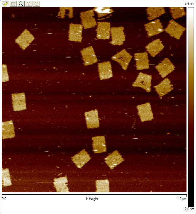 After some work, we can now see walkers on the surface of our origami.