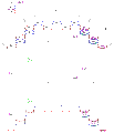 Back 3 faces (F,A,B) Inside view. In and Out aptamers which come off of oligo endpoints.