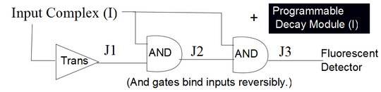 Schematic of a 3-pulse DNA counter