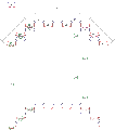 Front 3 faces (E,D,C) Outside view, only out-facing aptamers at ends of oligos.