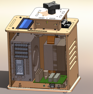 3D CAD image of Open PCR Machine