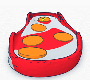 Front view of the SmartSole.