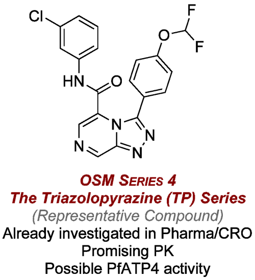 OpenSourceMalaria:Triazolopyrazine (TP) Series - OpenWetWare