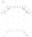 Back 3 faces (F,A,B) Inside view. All in-facing aptamers including those looping off oligos.