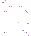 Front 3 faces (C,D,E) Inside view. In and Out aptamers which come off of oligo endpoints.