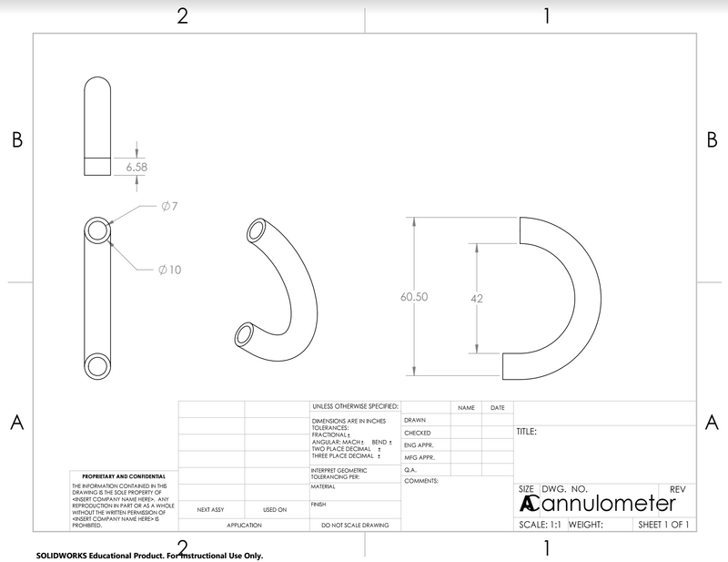 Cannulometer
