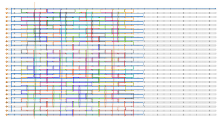 ▲ Cadnano design for Brick