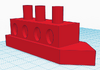 Boat made with TinkerCAD