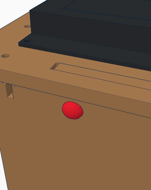 Close shot of new failure state alert