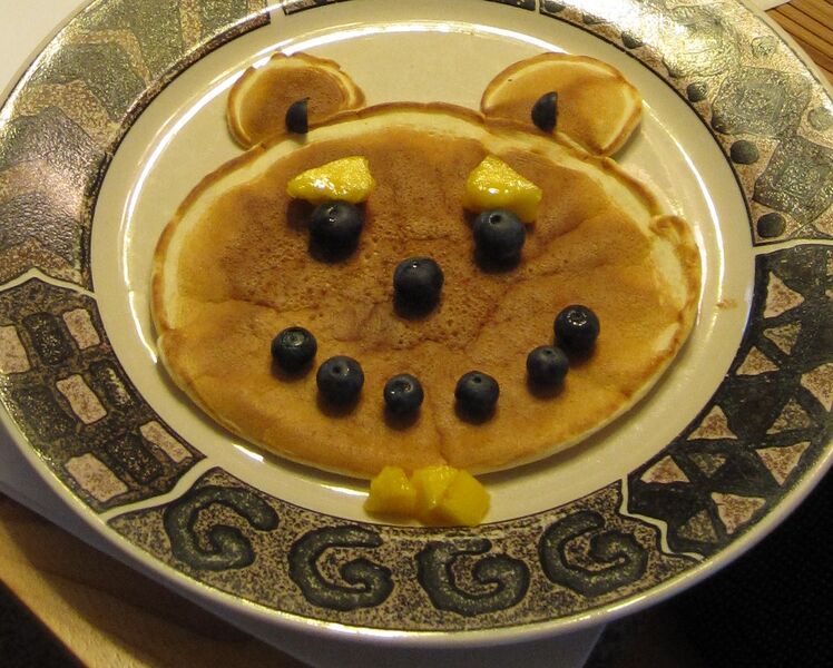 File:Go Bears Pancake.JPG
