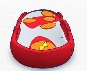 Rear view of the SmartSole.